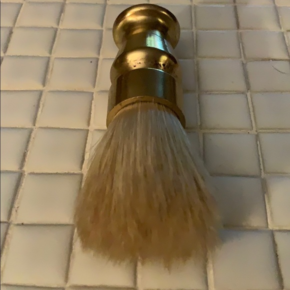 Father’s Day ! Vintage Brass Shaving Brush Lather - Picture 4 of 5